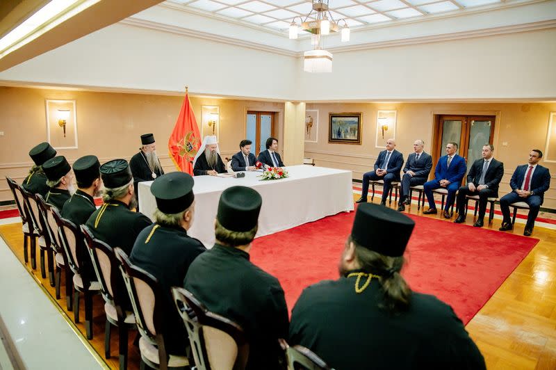 Montenegro signs long-disputed contract with Serbian Orthodox church