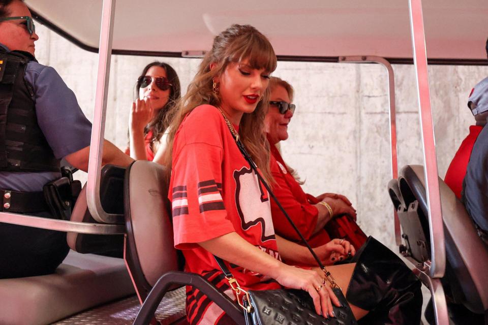 Taylor Swift at Bengals vs. Chiefs NFL game