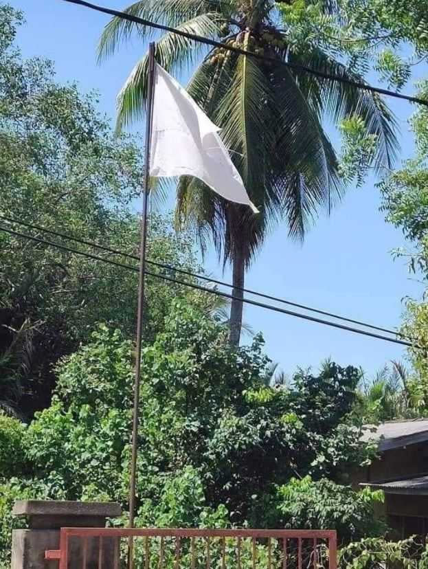 馬來西亞民間發起「白旗運動」自救。（圖／翻攝自NewsBFM Twitter）