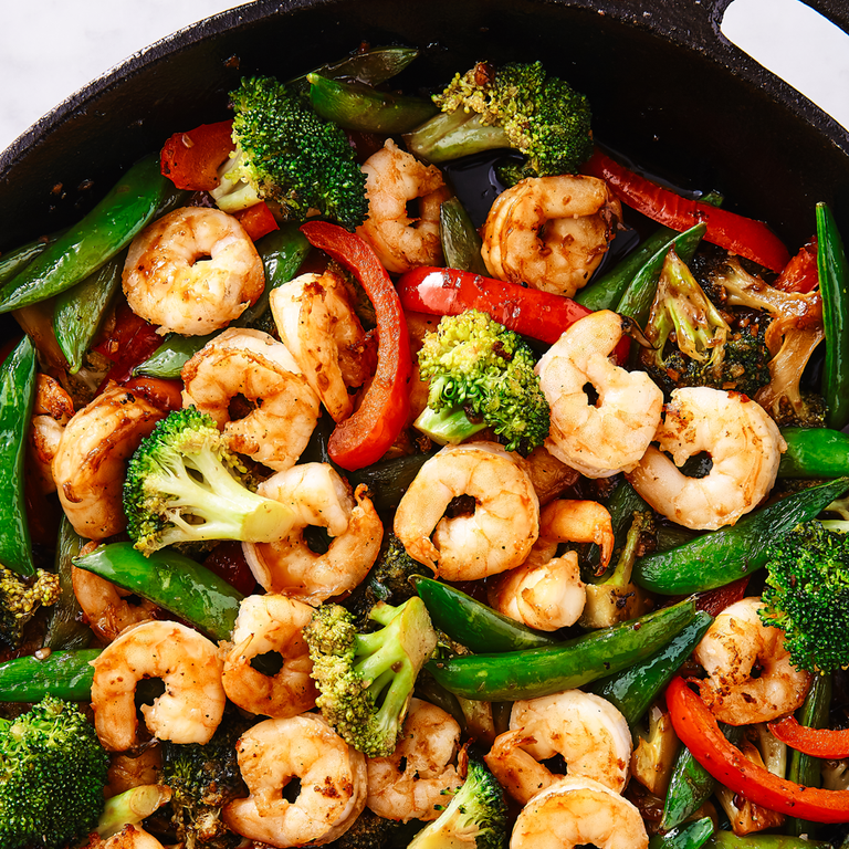 shrimp stir fry