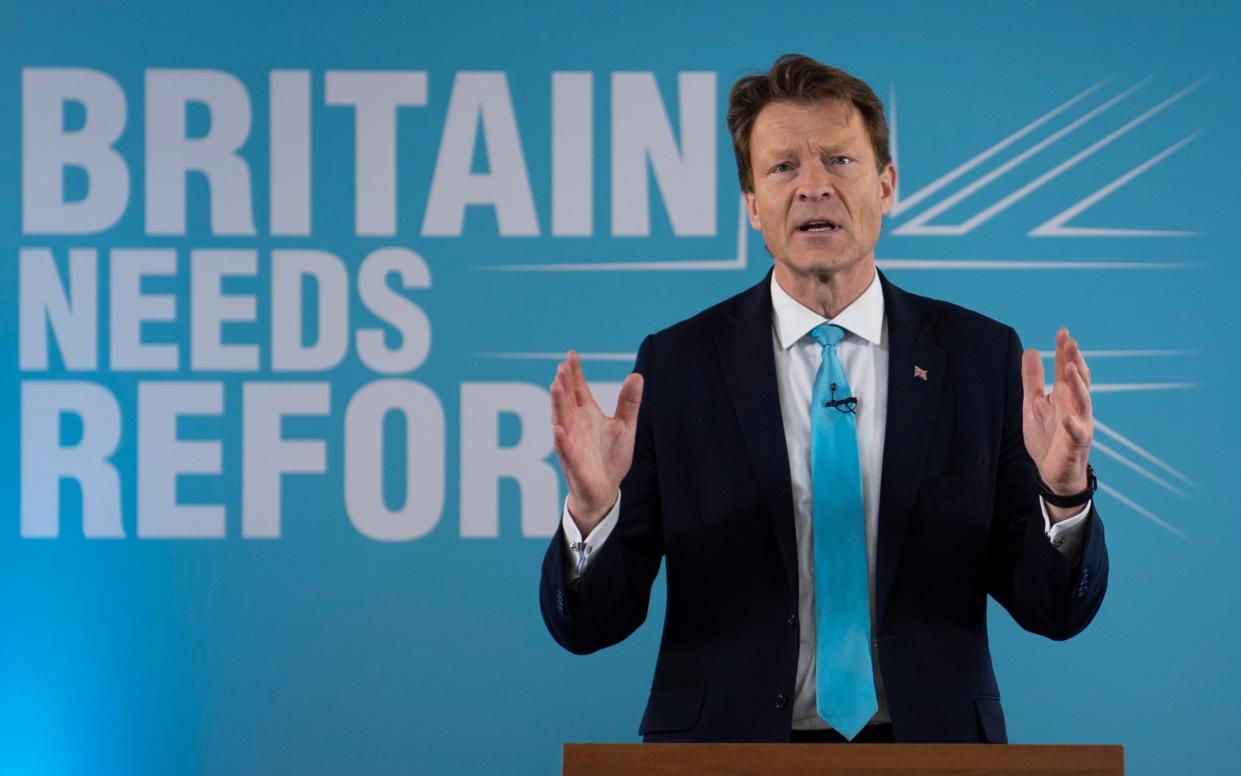 Reform UK chairman Richard Tice