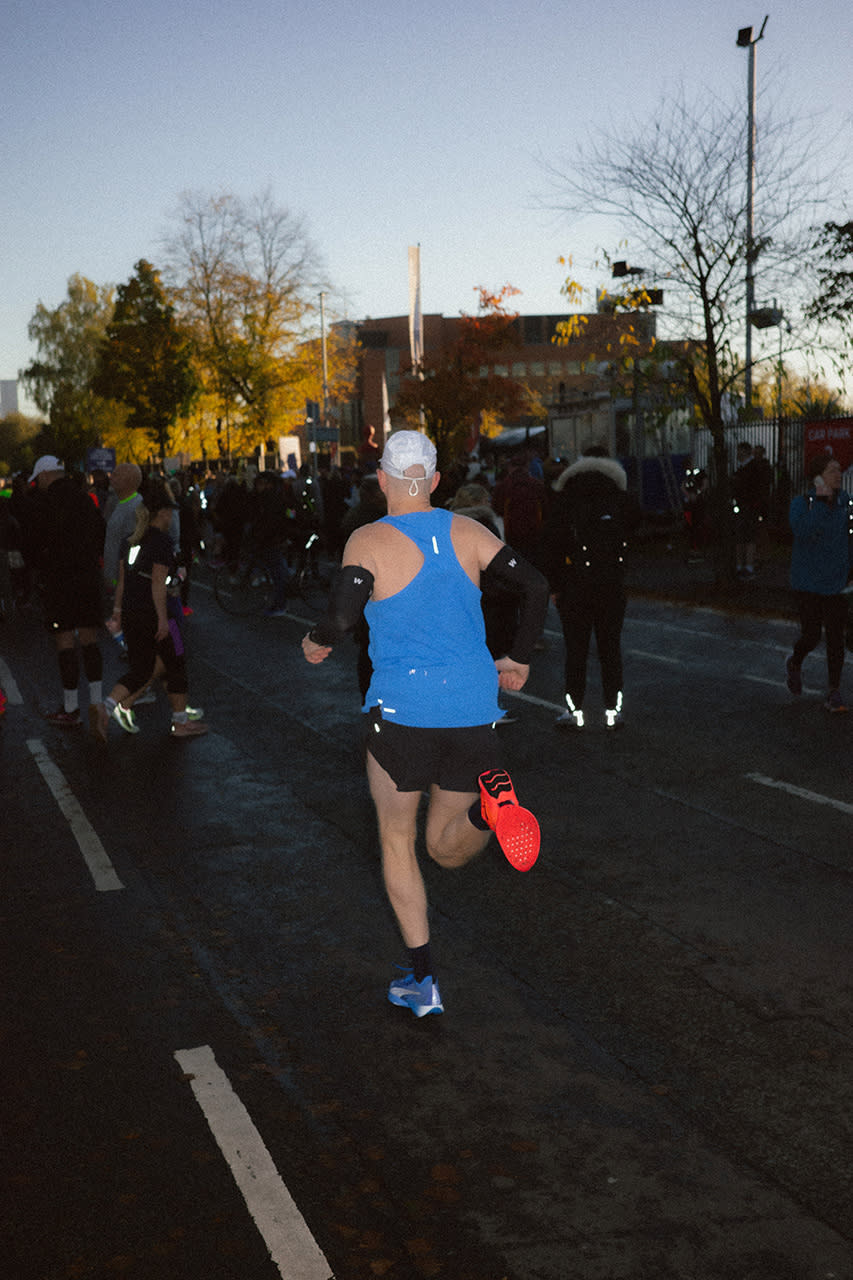 your friendly runners puma manchester half marathon 2023 race day contributing editor recap sponsor sportswear nitro footwear sneakers