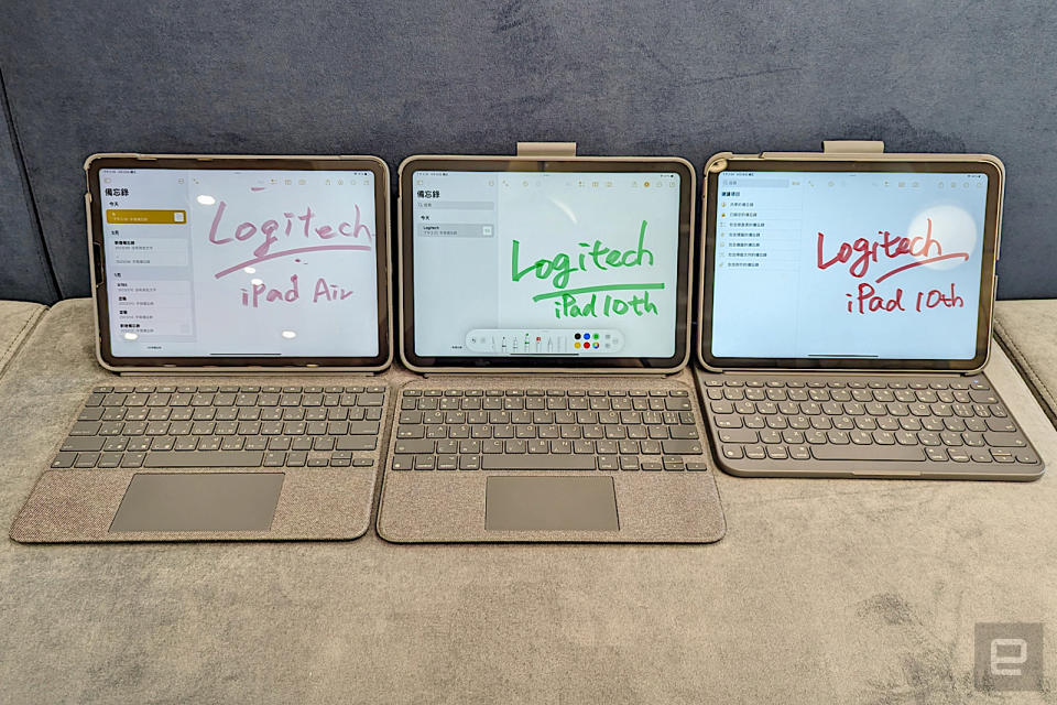<p>Logitech Combo Touch for iPad Air</p>
