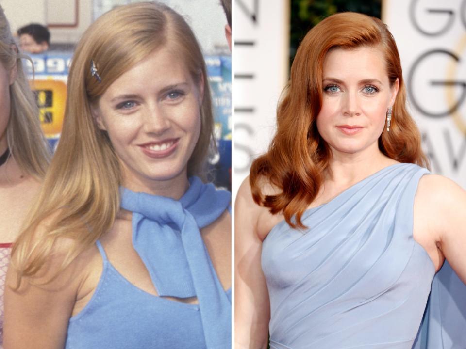 Amy Adams in 1999 and in 2015