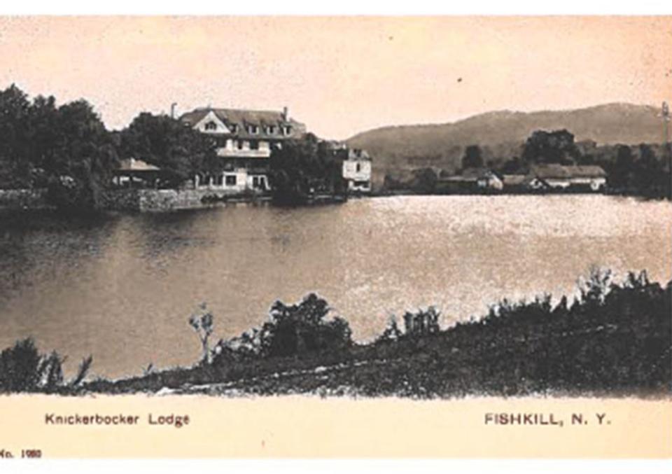 A long-ago image of the Knickerbocker Lodge, which burned down in the early 1920s, making for space for today’s main house to be built. Willow Lake Farm