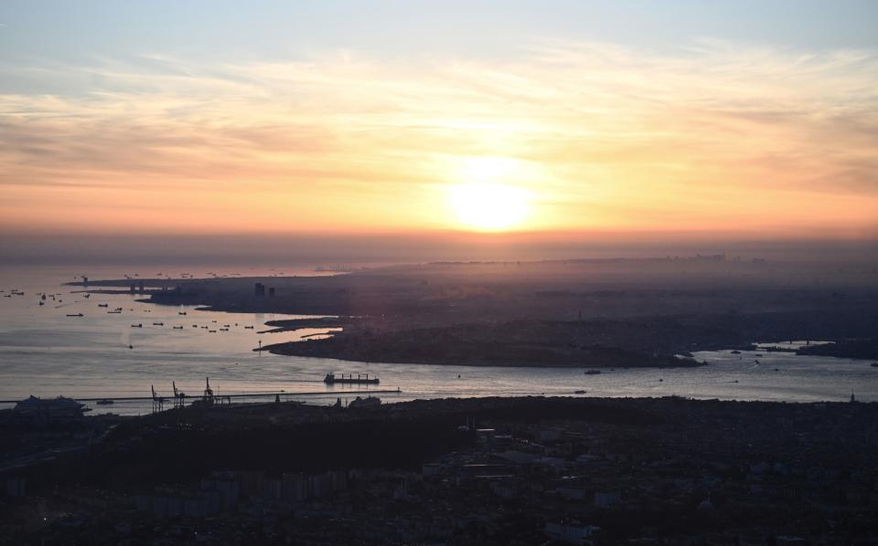 Turkey's Bosporus Strait is the only access from the world's oceans to the Black Sea