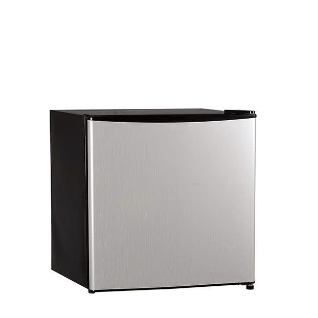 2) Midea Stainless Steel Mini Fridge