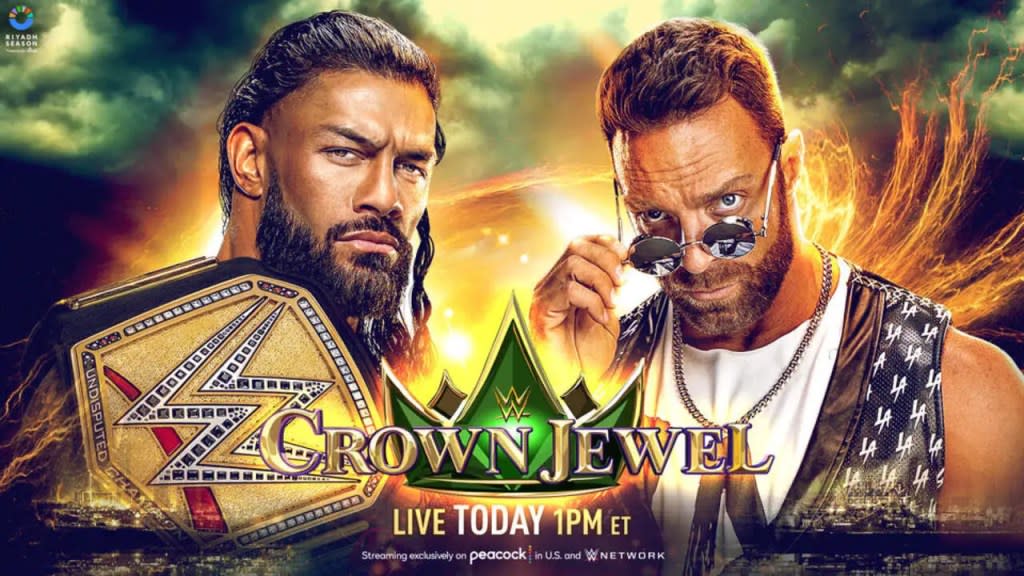 WWE Crown Jewel Roman Reigns LA Knight