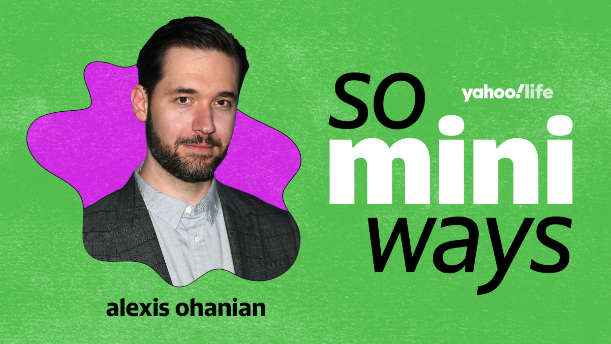 Alexis Ohanian talks daddy-daughter dates with Olympia, planning for another baby and passing on his business smarts. (Photo: Getty; designed by Quinn Lemmers)