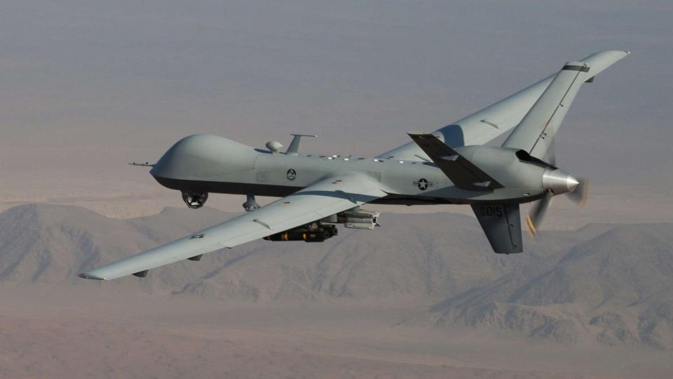 PHOTO: MQ-9 Reaper (Lt. Col.. Leslie Pratt/US Air Force/AP, FILE)