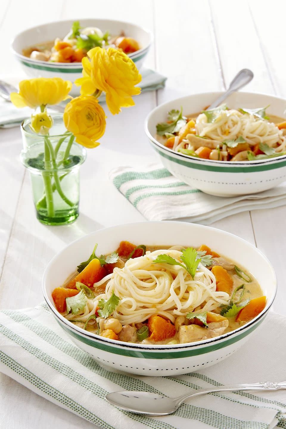 Butternut Squash-Apricot Chicken Noodle Curry