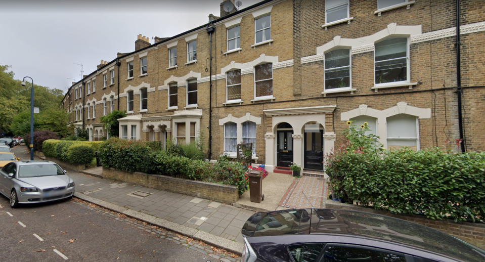 Houses on Gore Road, Hackney (Google Maps)