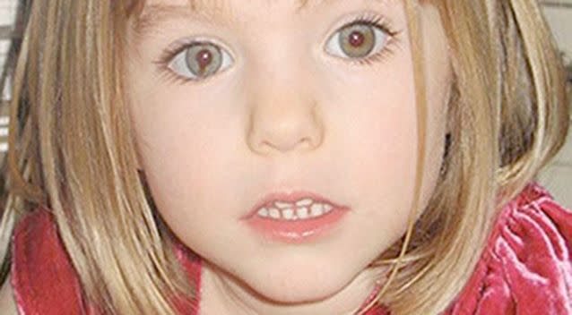 Maddie was taken when she was three-years-old. Photo: Yahoo7