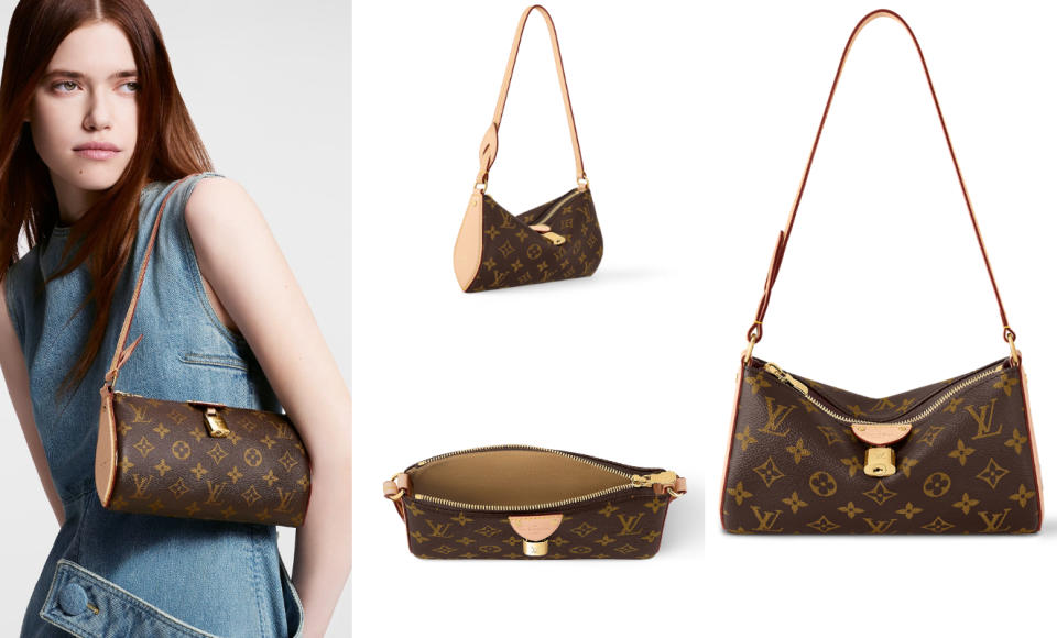 Louis Vuitton新款老花包推薦：Pochette Tirette腋下包，NT$64,500！圖片來源：Louis Vuitton