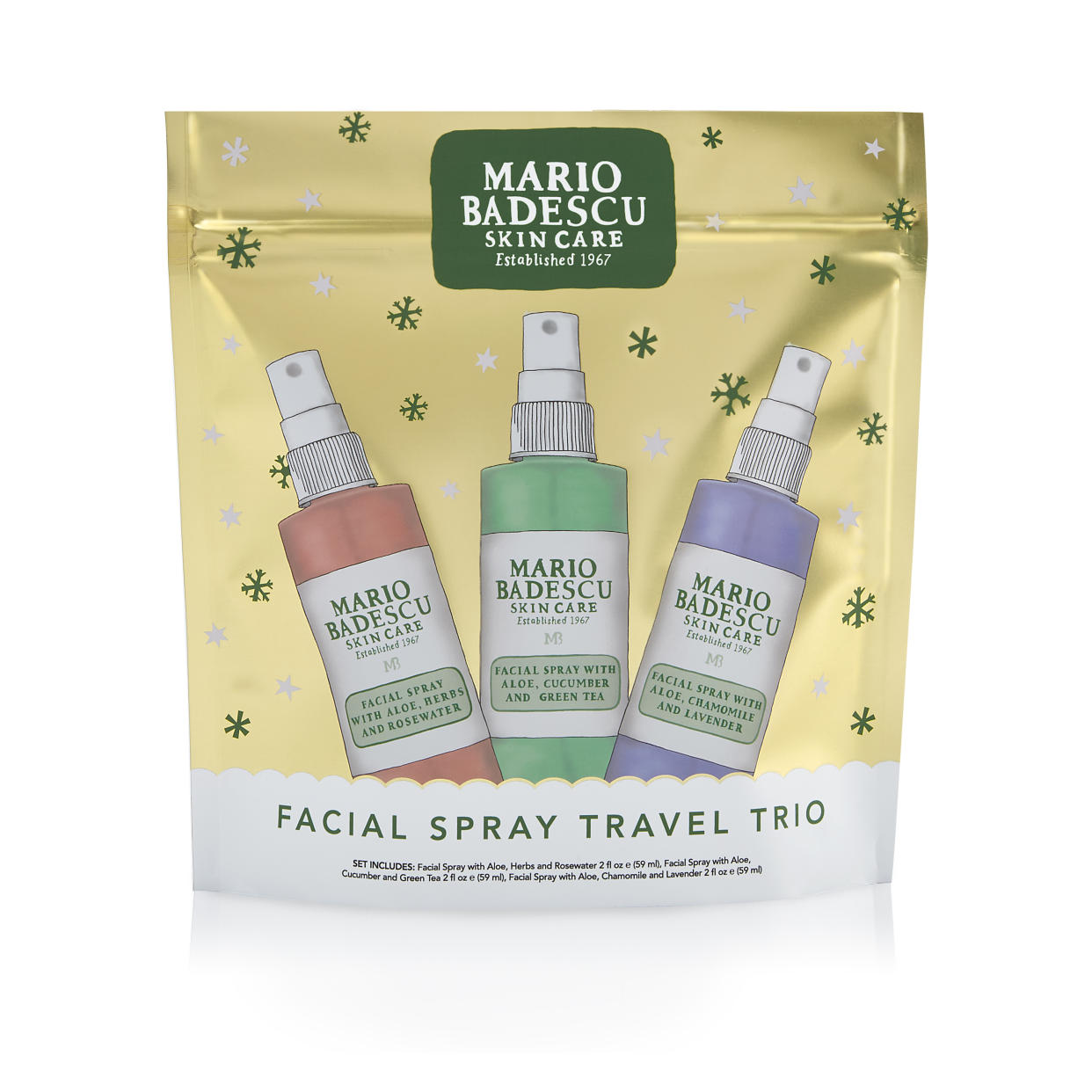 Mario Badescu Facial Spray Travel Trio