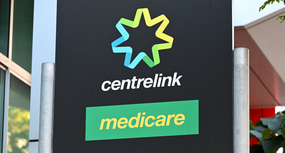 Centrelink sign