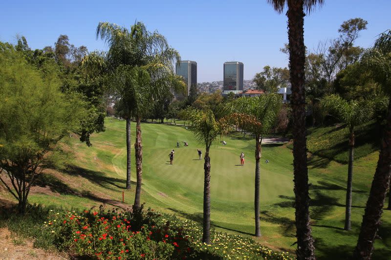 A general view of the Tijuana Country Club, in Tijuana