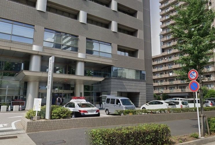 愛知縣名古屋市發生一起幼兒墜樓意外，詳細過程警方還在調查當中。圖為愛知縣中警察署。（翻攝自Google地圖）