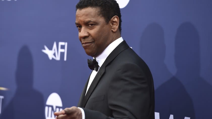 Honoree Denzel Washington arrives at the 47th AFI Life Achievement Award at the Dolby Theatre on Thursday, June 6, 2019 in Los Angeles. (Photo by Jordan Strauss/Invision/AP)