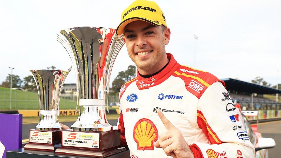 Scott McLaughlin has announced his Supercars exit. (Getty Images)