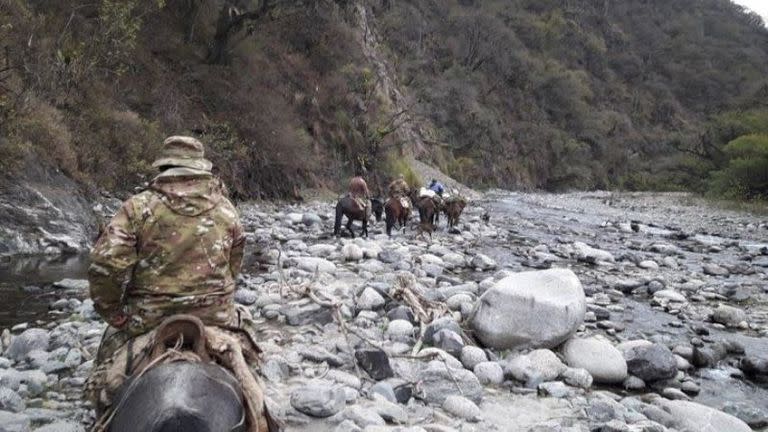 operativo de trasslado de urnas, particularmente en zonas montanosas.