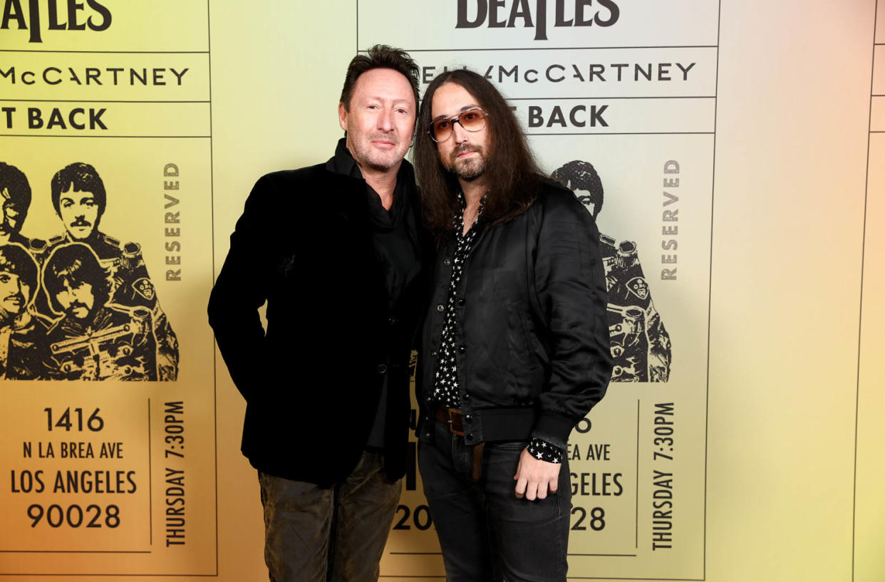 Julian Lennon and Sean Lennon  (Rich Fury / Getty Images)