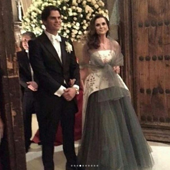 Ximena Navarrete tuvo una boda de ensueño