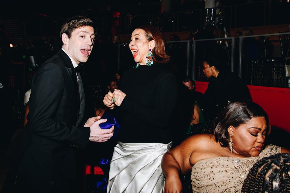 Alex Edelman and Maya Rudolph at the TIME100 Gala at Jazz at Lincoln Center in New York City, on April 25, 2024.<span class="copyright">Nina Westervelt for TIME</span>