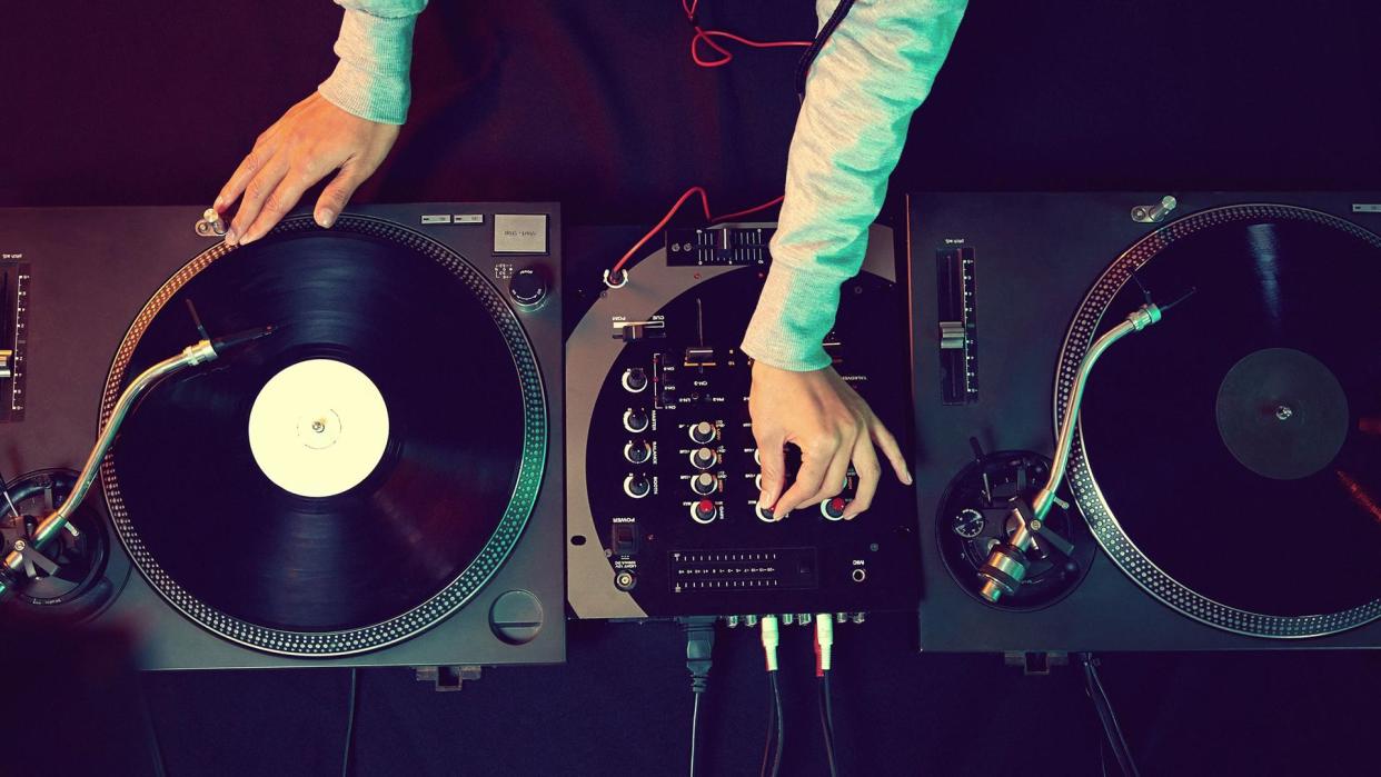DJ Mixer turn table