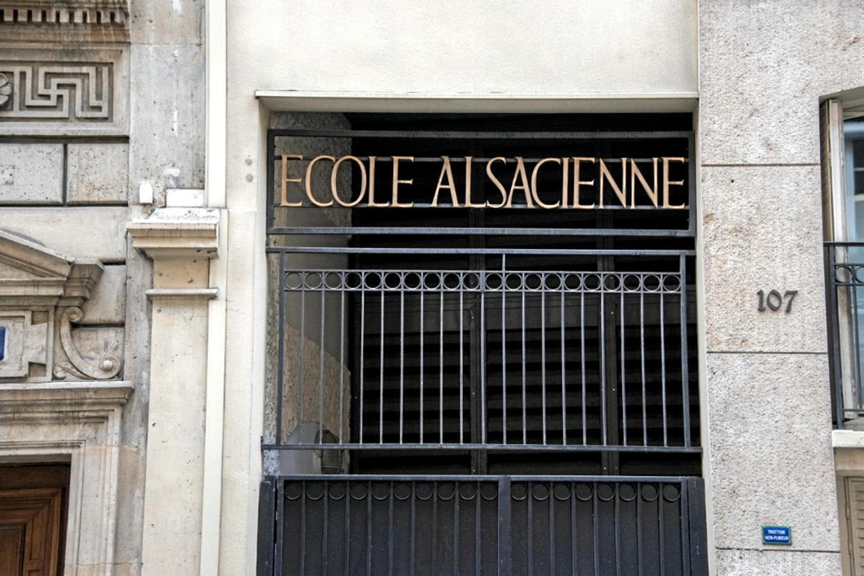 L'école Alsacienne à Paris, en 2022.   - Credit:MAGALI COHEN / Hans Lucas / Hans Lucas via AFP