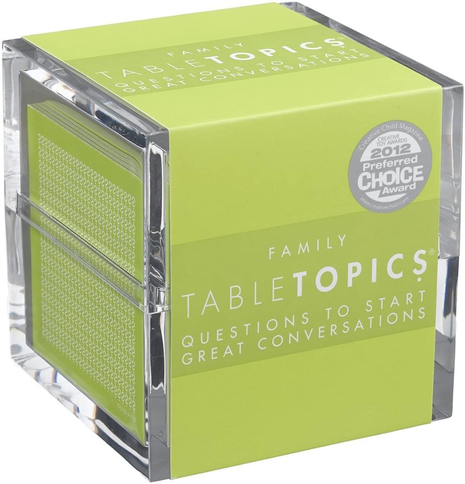 30) TableTopics Family: Questions to Start Great Conversations