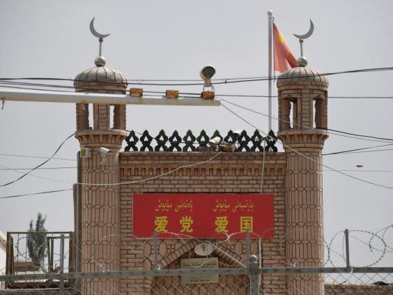 Domes and minarets have been demolished at mosques across China, raising further concern for the country’s Muslim population (AFP/Getty Images)