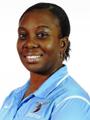 Delaware State women's lacrosse coach Pamella Jenkins.