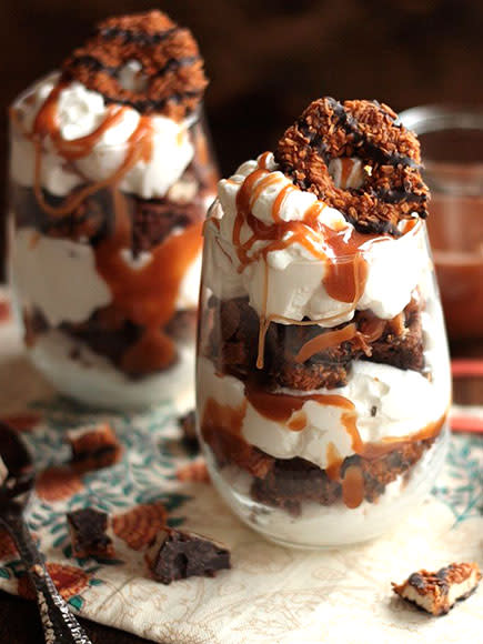 SAMOA BROWNIE PARFAIT