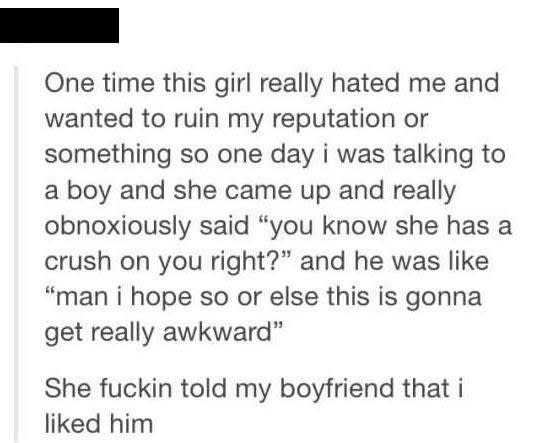 girl tries to embarrass someone by saying this boy likes you and it turns out they are dating