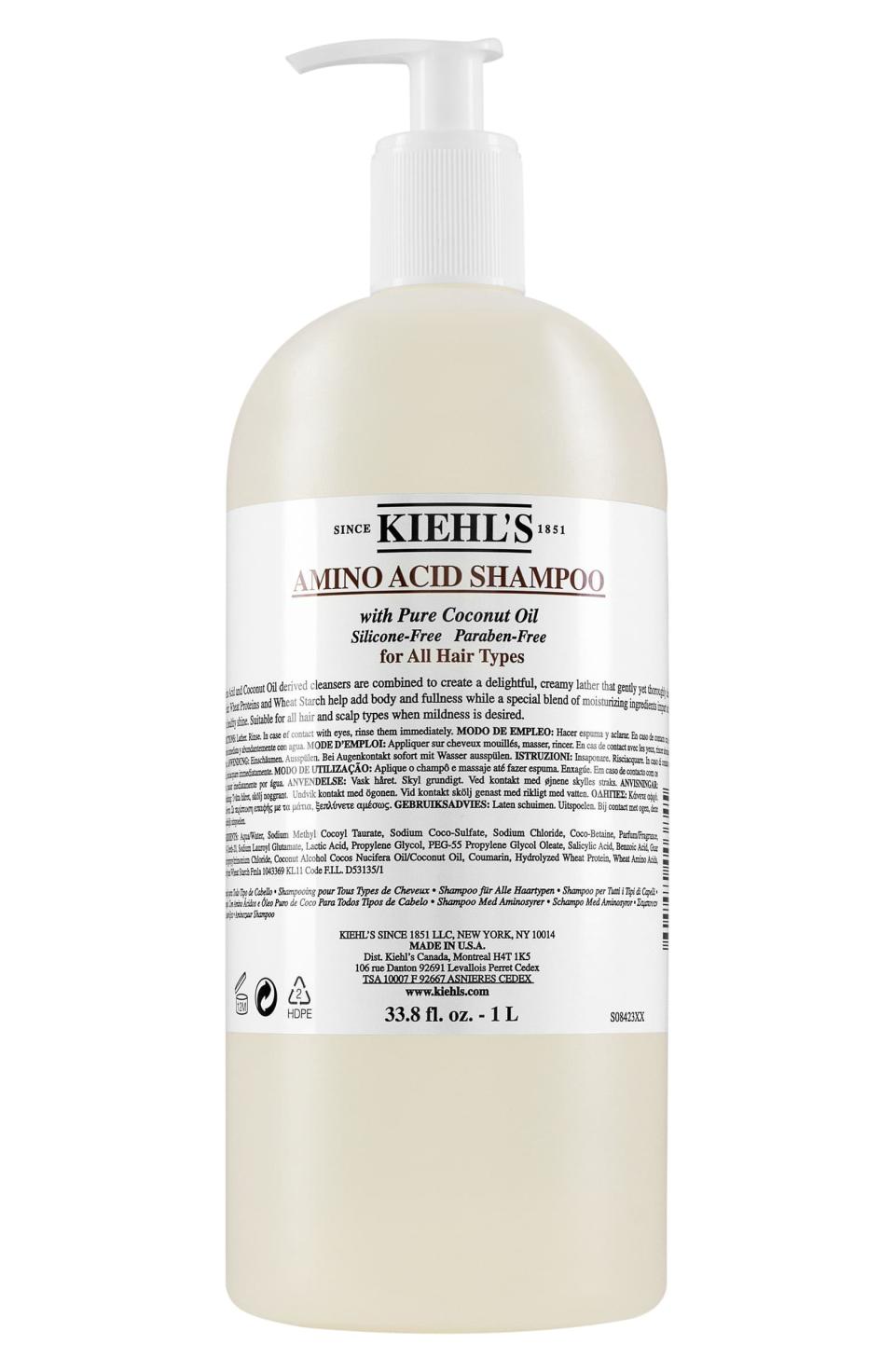 Kiehl’s Jumbo Amino Acid Shampoo. Image via Nordstrom.