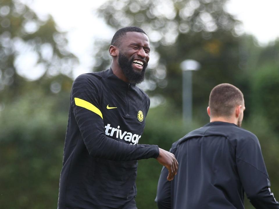 Antonio Rudiger is available to play against Malmo  (Chelsea FC via Getty Images)