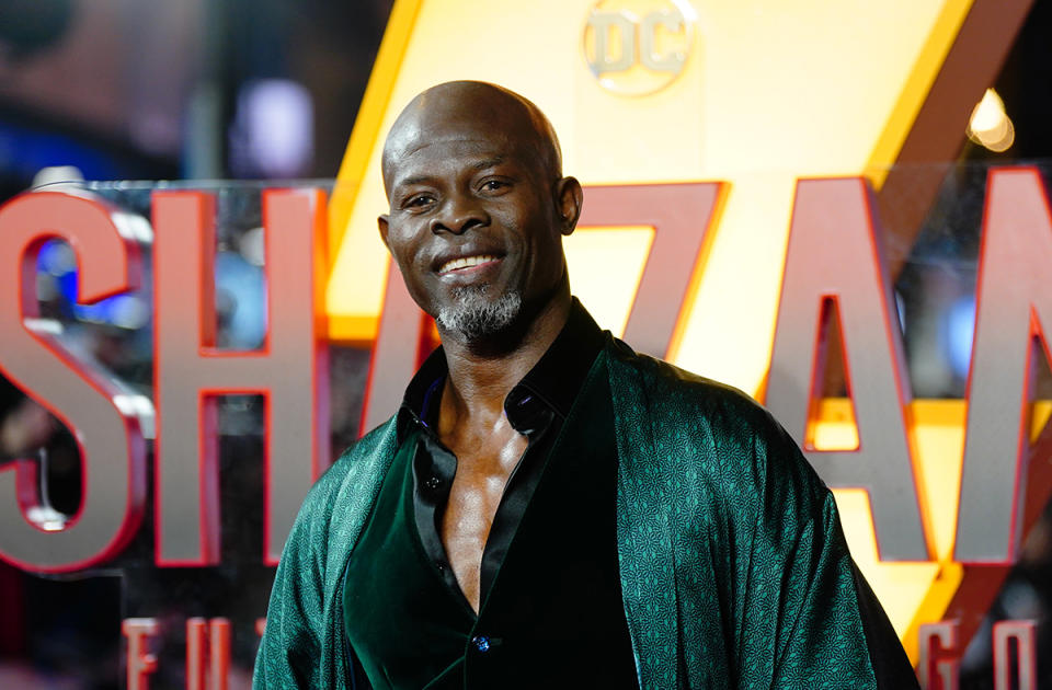 Djimon Hounsou asiste a la premiere de 'Shazam! La furia de los dioses en el Cineworld de Leicester Square en Londres, Reino unido, el martes 7 de marzo de 2023. (Foto: Victoria Jones/PA Images via Getty Images)