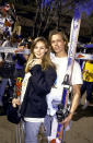 <p>A young <strong>Brad Pitt </strong>(circa 1990) alongside former child soap actress <strong>Shalane McCall </strong>at the <strong>Mountain High Ski</strong> area in Wrightwood, California. </p>