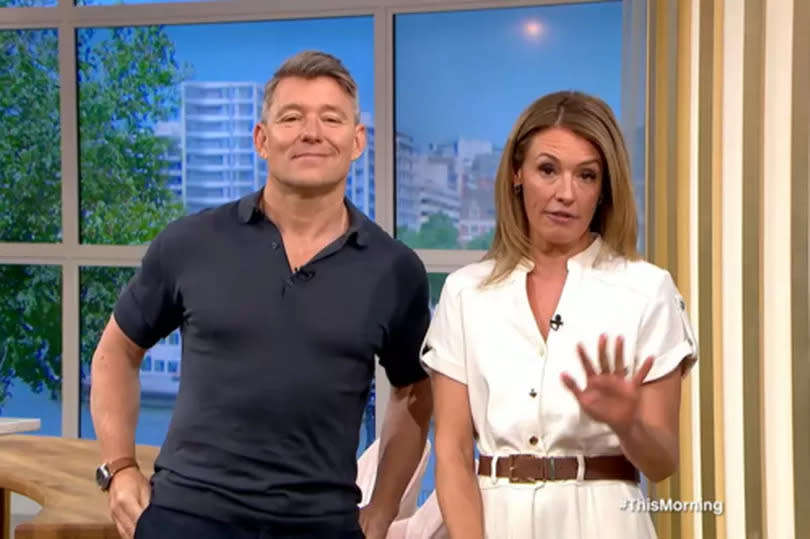 Cat Deeley and Ben Shephard