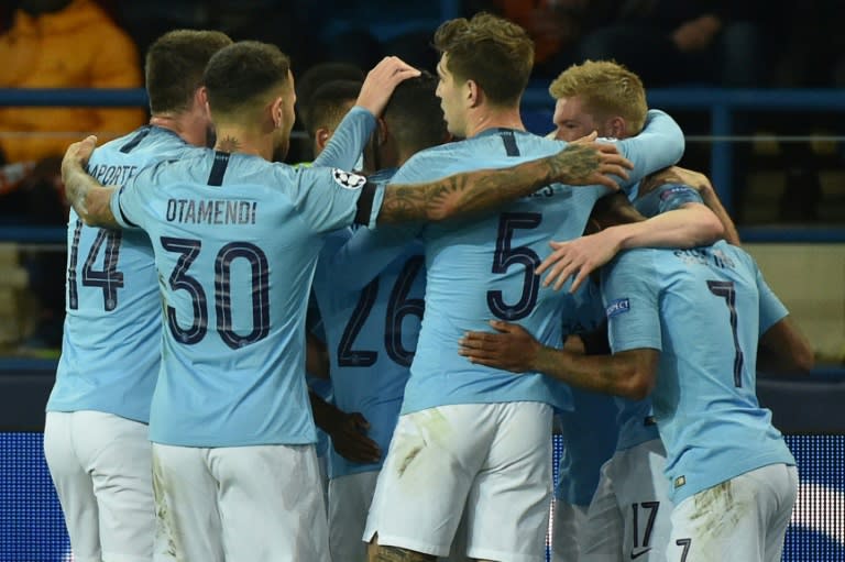 Manchester City were comfortable winners away to Shakhtar Donetsk in Ukraine