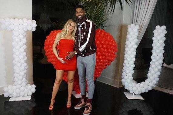 True: The couple welcomed their daughter earlier this year: @KhloeKardashian Instagram