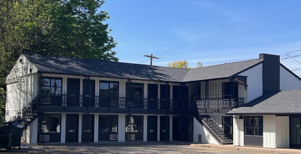 The Local Motel and Shops is bringing life back into a former motel by renovating the 11 rooms and turning what was three ground floor motel rooms into retail spaces.