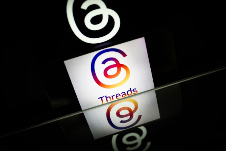 Threads, la red social de Meta (Facebook, Instagram) copiada de Twitter, celebrará su primer aniversario y sus 175 millones de usuarios mensuales (LOIC VENANCE)