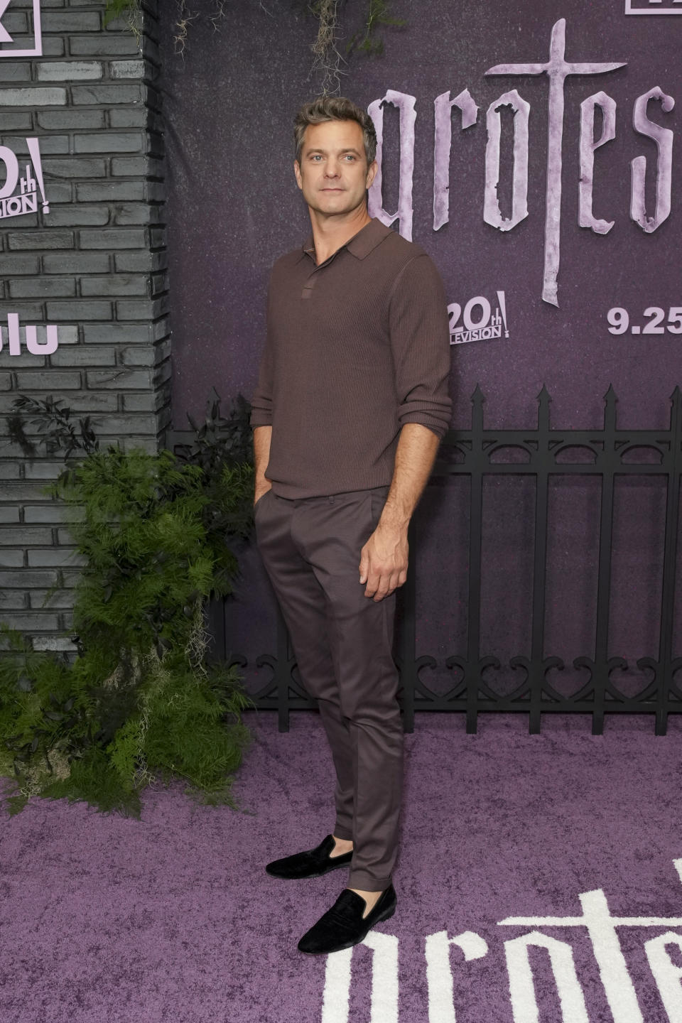 Joshua Jackson at the premiere of FX's "Grotesquerie" held at Spring Studios on September 23, 2024 in New York City. (Photo by John Nacion/Variety via Getty Images)