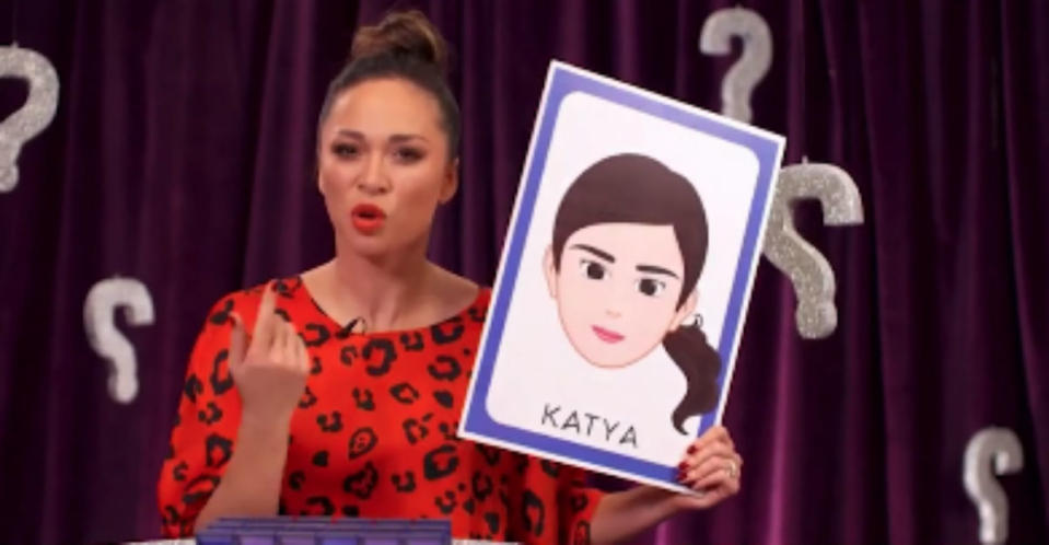 Katya Jones admitted that she once ate spaghetti through her nose (BBC)