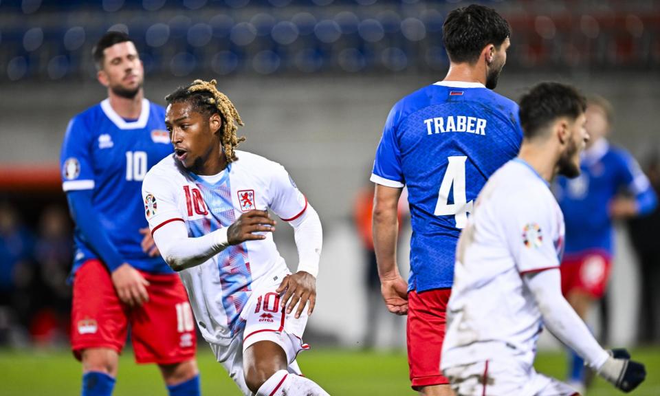 <span>Gerson Rodrigues, Luxembourg’s all-time top scorer, will take his place in the side despite facing a trial this month.</span><span>Photograph: Gian Ehrenzeller/EPA-EFE/Shutterstock</span>