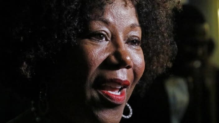 This file photo taken on Feb. 23, 2018 in Jackson, Mississippi shows new children’s book author Ruby Bridges, who integrated a racially segregated school in New Orleans in 1960. (Photo: Rogelio V. Solis/AP)