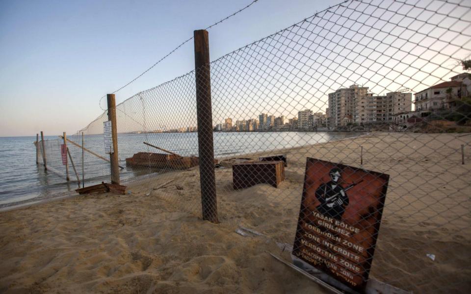 Varosha is occupied by the Turkish military - AFP