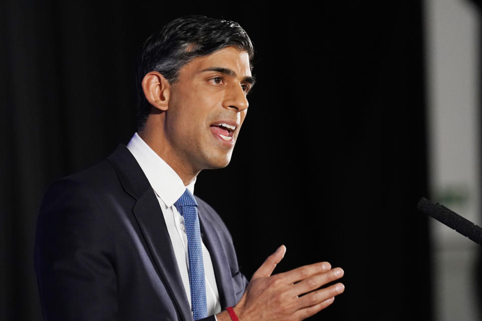 Rishi Sunak was praised for bringing ‘quiet stability and competency’ to the UK Government since taking over as PM (Stefan Rousseau/PA)